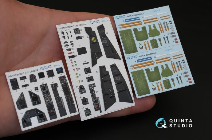 Quinta Studio QD32014 1:32 Dassault_Mirage 2000B-5
