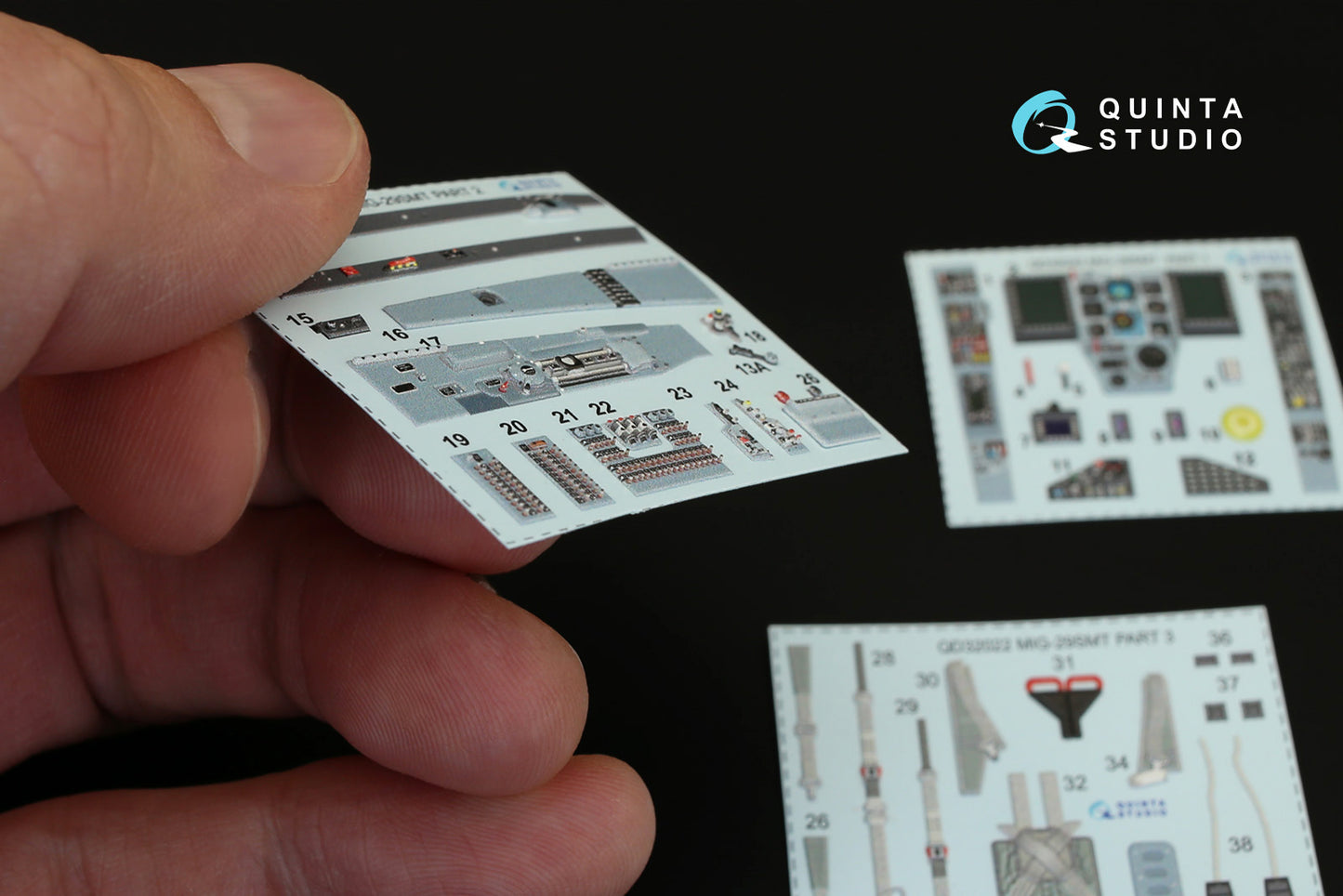 Quinta Studio QD32022 1:32 MiG-29SMT 3D Interior Decal