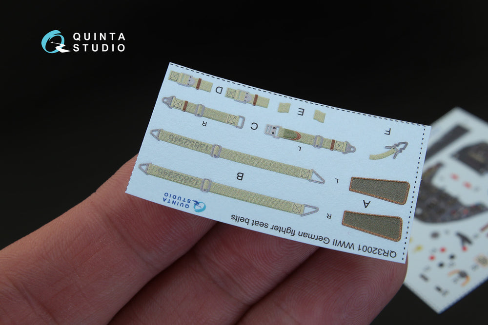 Quinta Studio QD32045 1:32 Bf-109G-10 3D Interior Decal