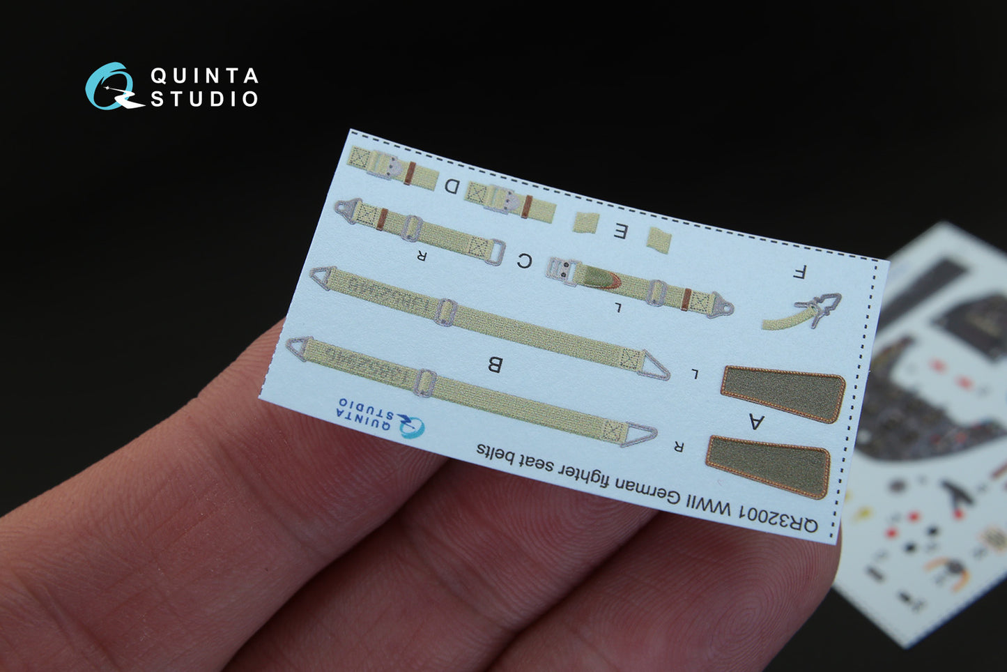 Quinta Studio QD32045 1:32 Bf-109G-10 3D Interior Decal