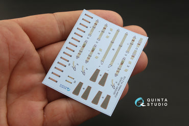 Quinta Studio QD32063 1:32 Bf-110C/D 3D Interior Decal