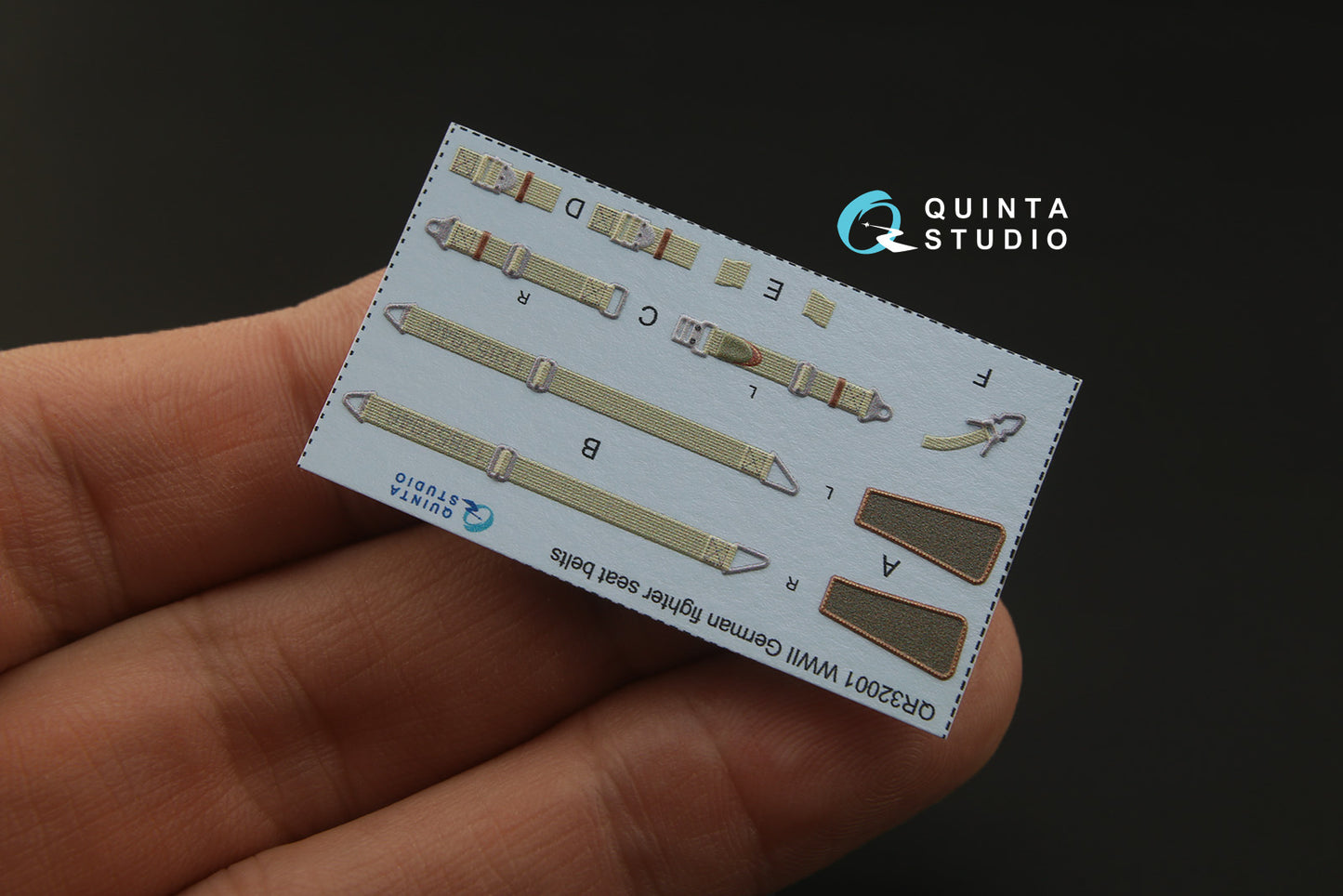 Quinta Studio QD32069 1:32 Me-262A 3D Interior Decal