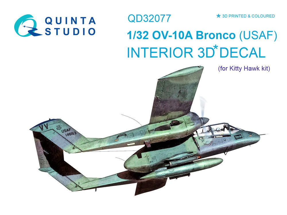 Quinta Studio QD32077 1:32 North-American/Rockwell OV-10D Bronco