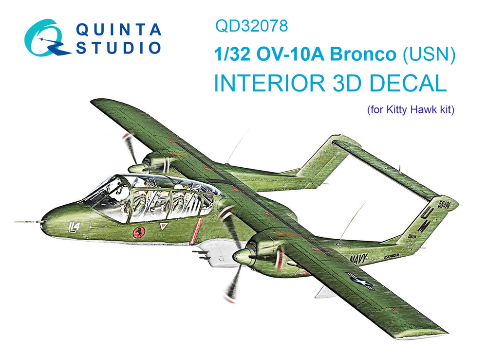 Quinta Studio QD32078 1:32 North-American/Rockwell OV-10A Bronco
