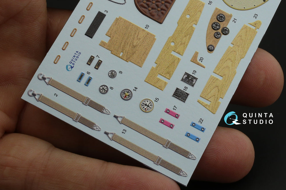 Quinta Studio QD32085 1:32 Albatros D.V 3D-Printed Interior Decals