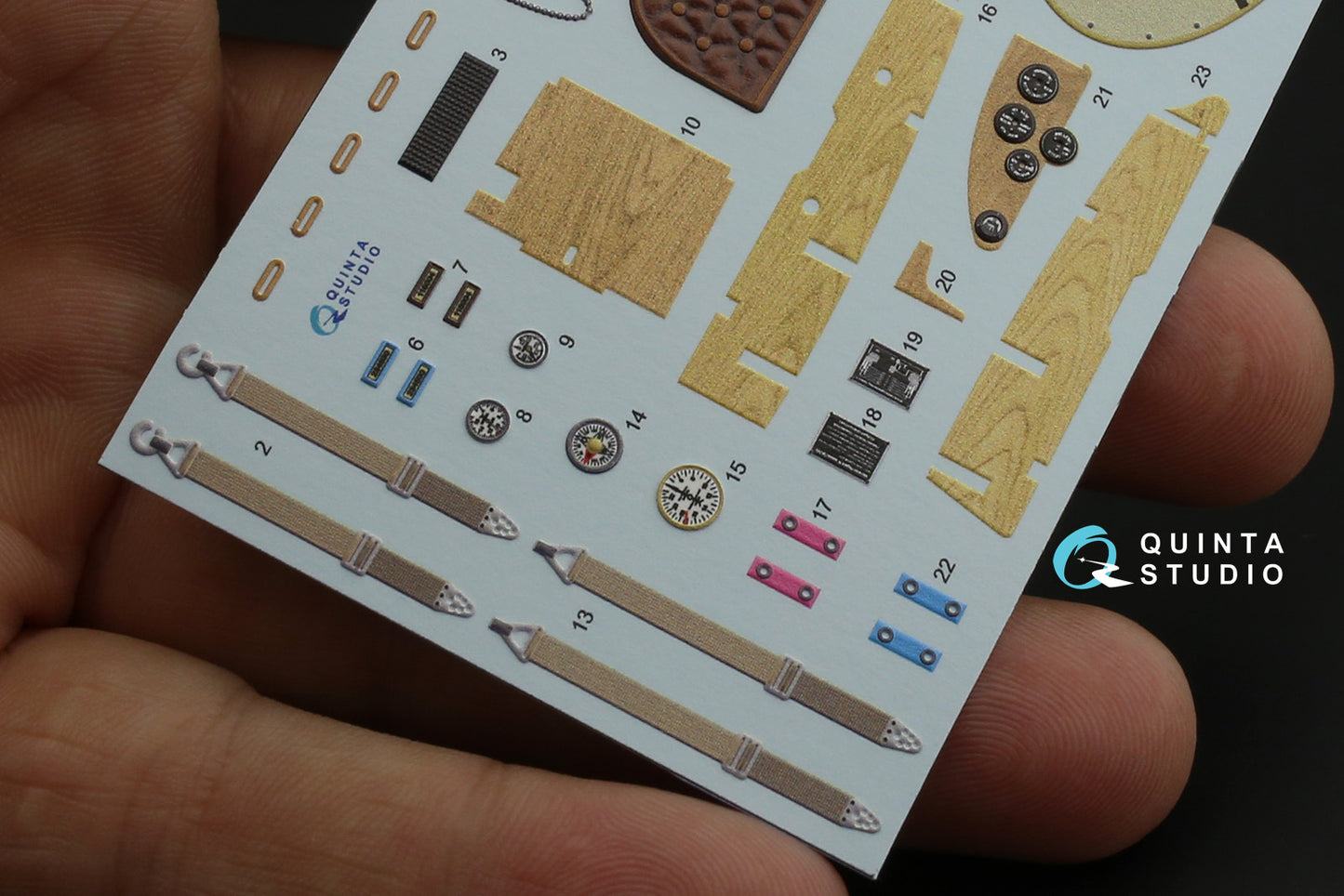 Quinta Studio QD32085 1:32 Albatros D.V 3D-Printed Interior Decals