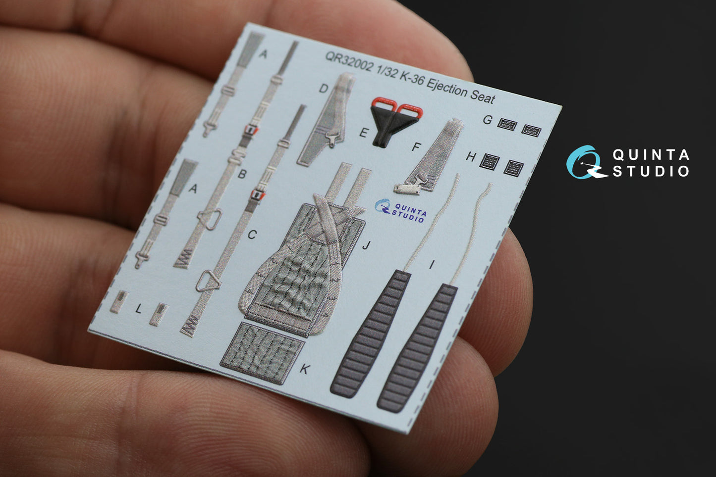 Quinta Studio QD32088 1:32 Sukhoi Su-27 3D-Printed Interior Decals