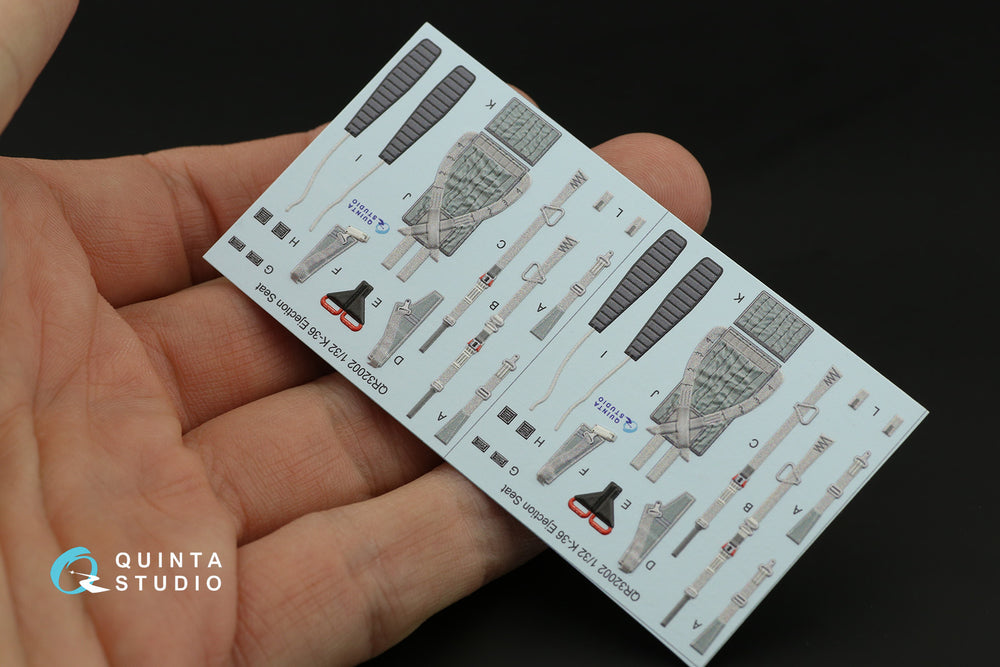 Quinta Studio QD32095 1:32 Sukhoi Su-30SM 3D-Printed Interior Decals