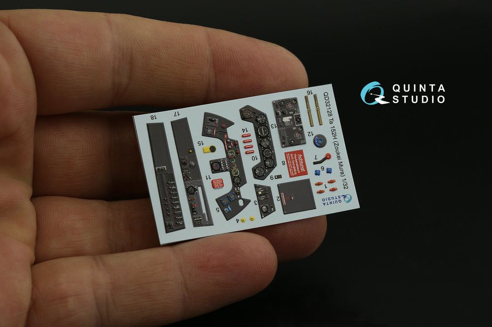 Quinta Studio QD32128 1:32 Ta-152H 3D Interior Decal