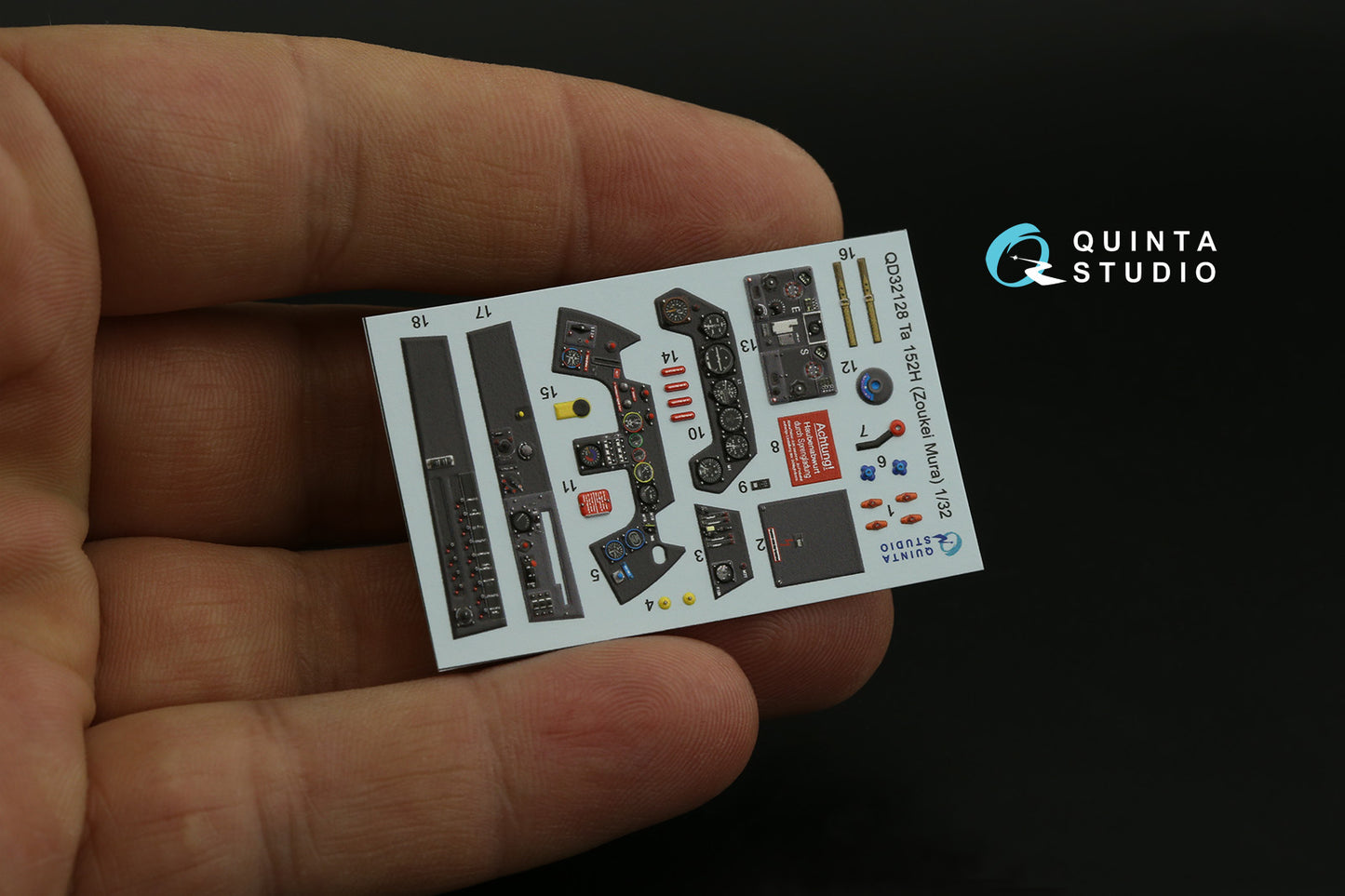 Quinta Studio QD32128 1:32 Ta-152H 3D Interior Decal