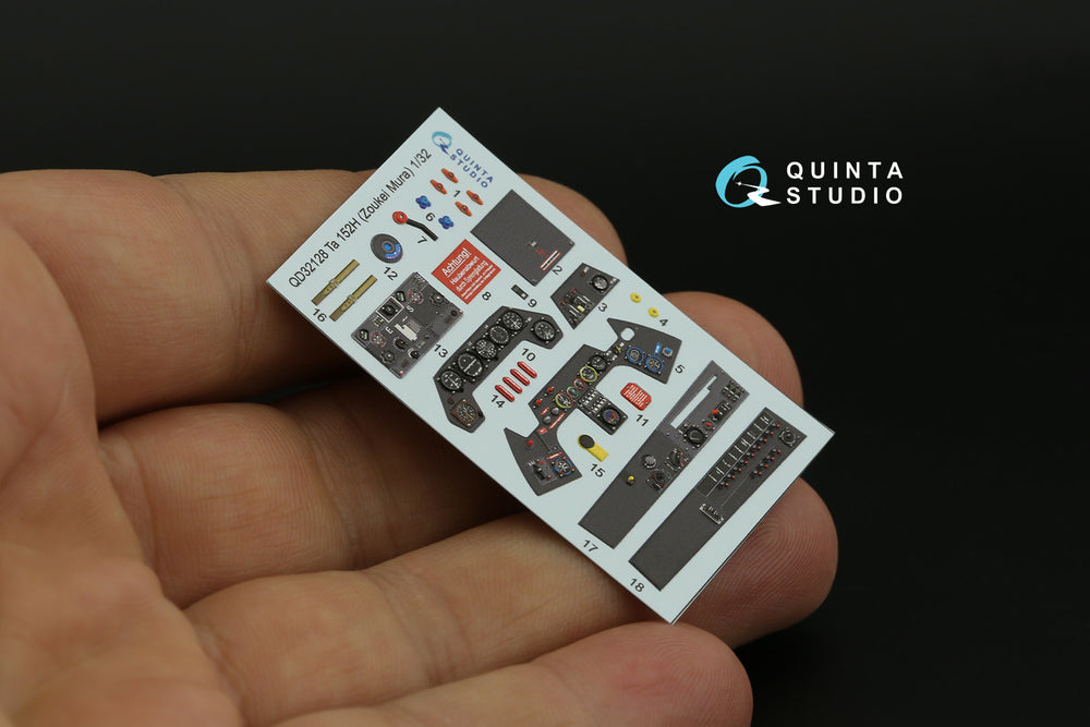 Quinta Studio QD32128 1:32 Ta-152H 3D Interior Decal