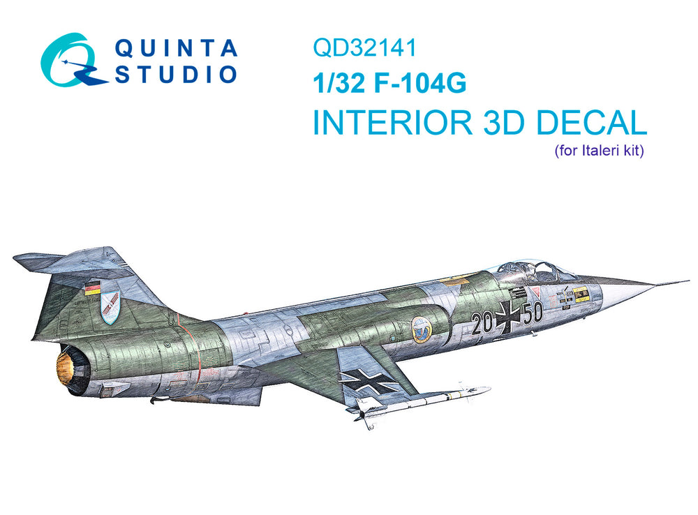 Quinta Studio QD32141 1:32 Lockheed F-104G Starfighter