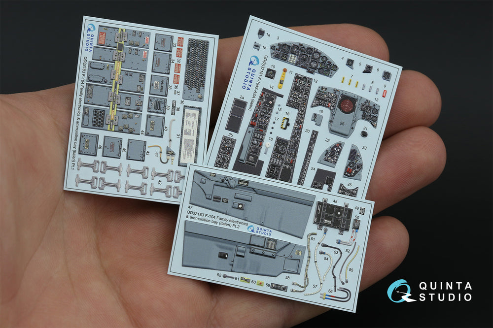 Quinta Studio QD32181 1:32 Lockheed F-104S-ASA Starfighter