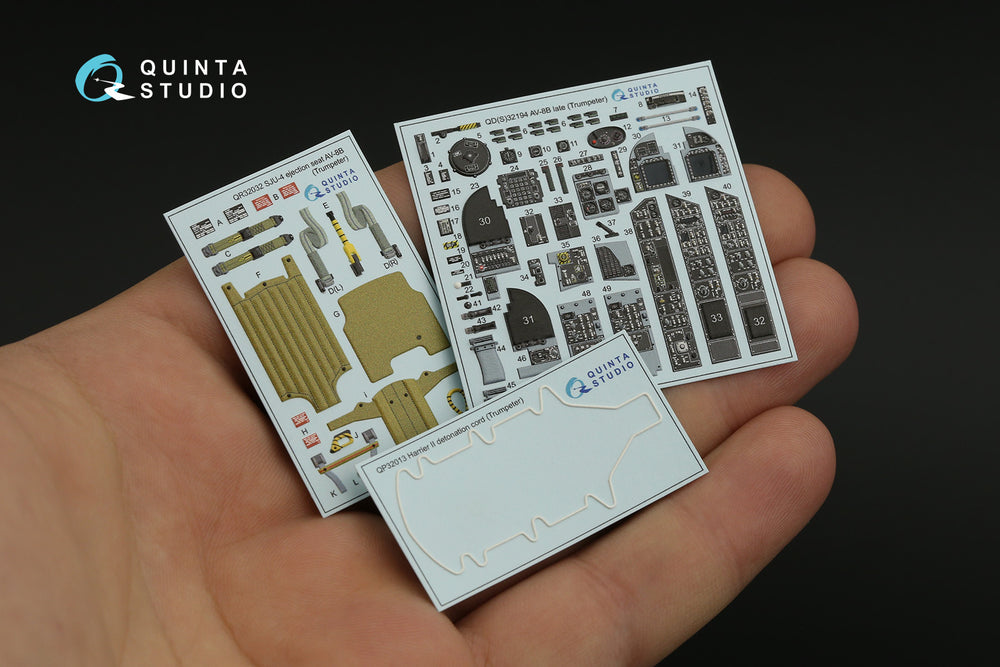 Quinta Studio QD32194 1:32 AV-8B Harrier II Late 3D Interior Decal
