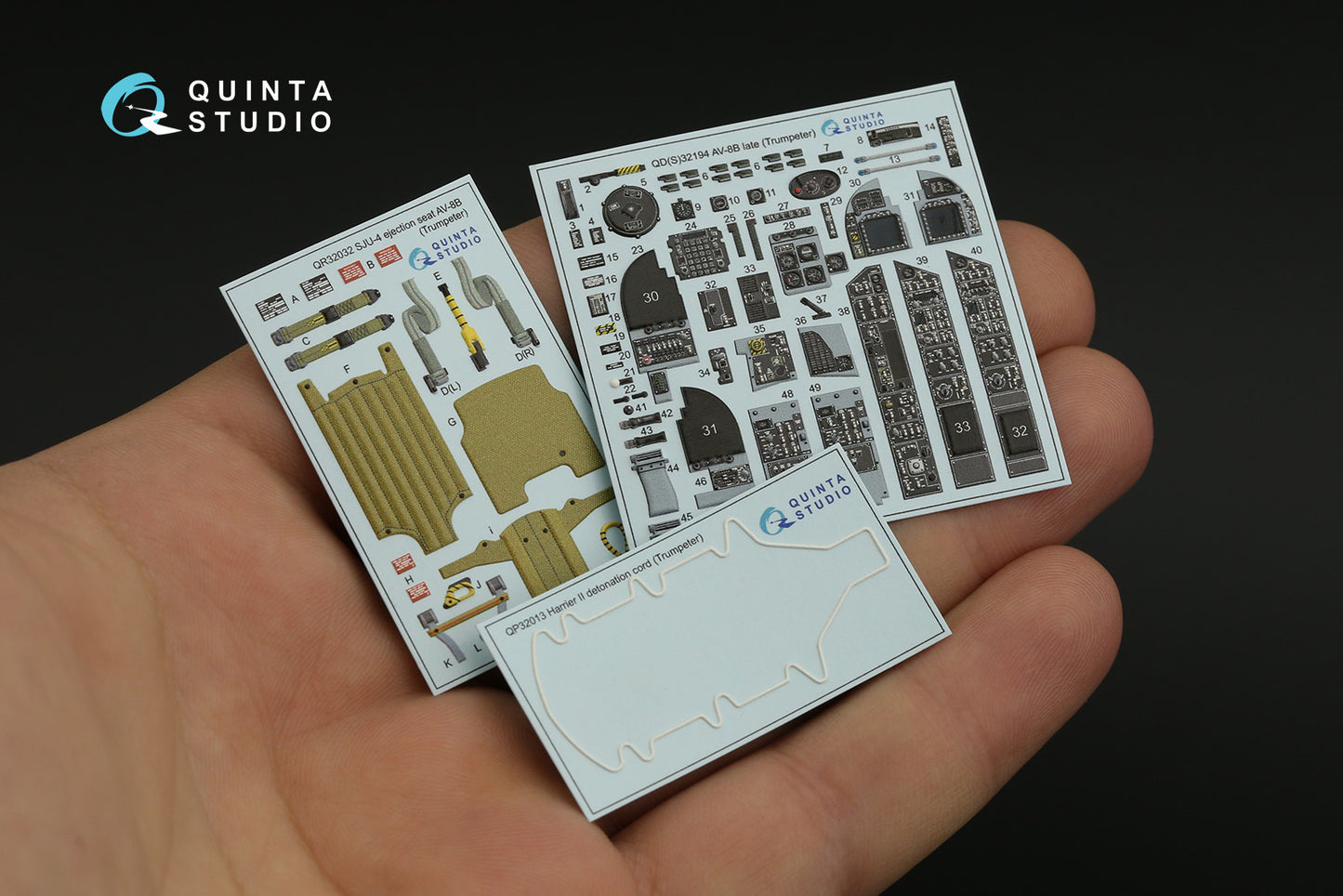 Quinta Studio QD32194 1:32 AV-8B Harrier II Late 3D Interior Decal