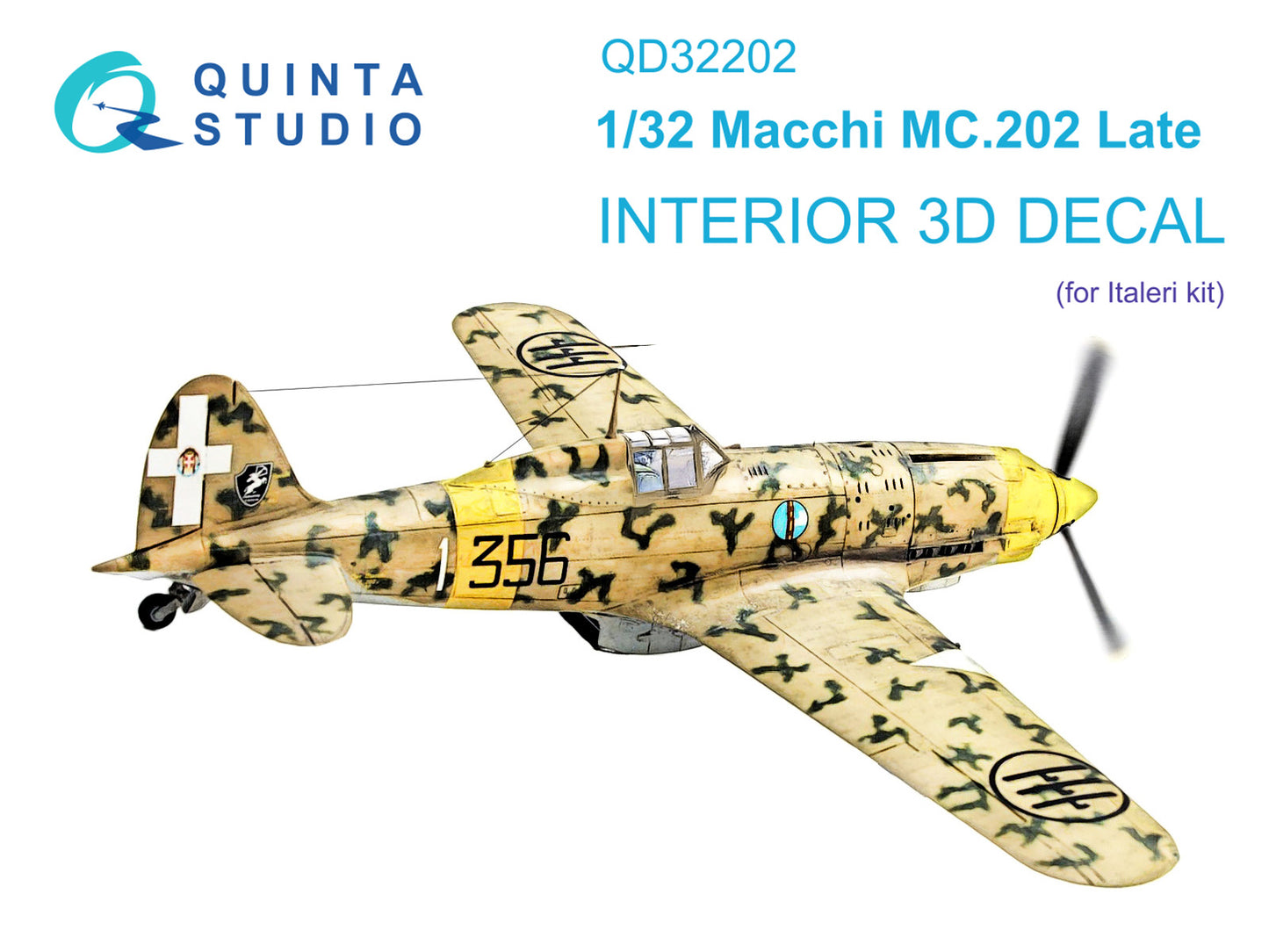 Quinta Studio QD32202 1:32 Macchi C.202 Folgore Late