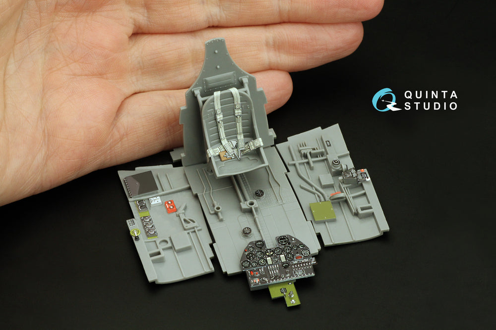 Quinta Studio QD32223 1:32 Curtiss P-40M 3D-Printed Interior Decals