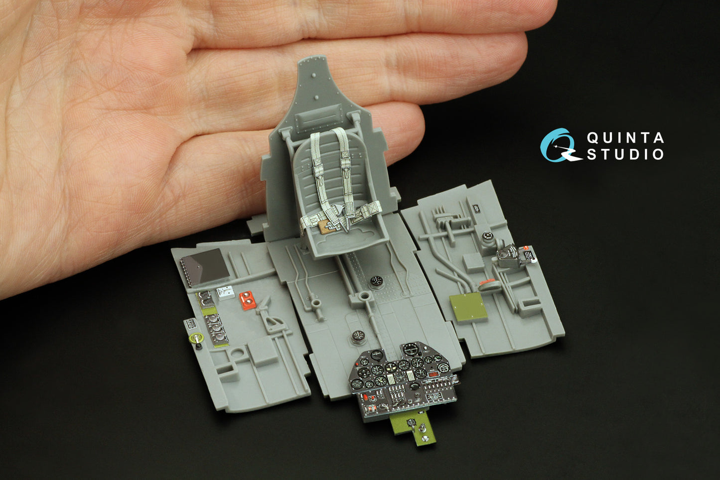 Quinta Studio QD32223 1:32 Curtiss P-40M 3D-Printed Interior Decals