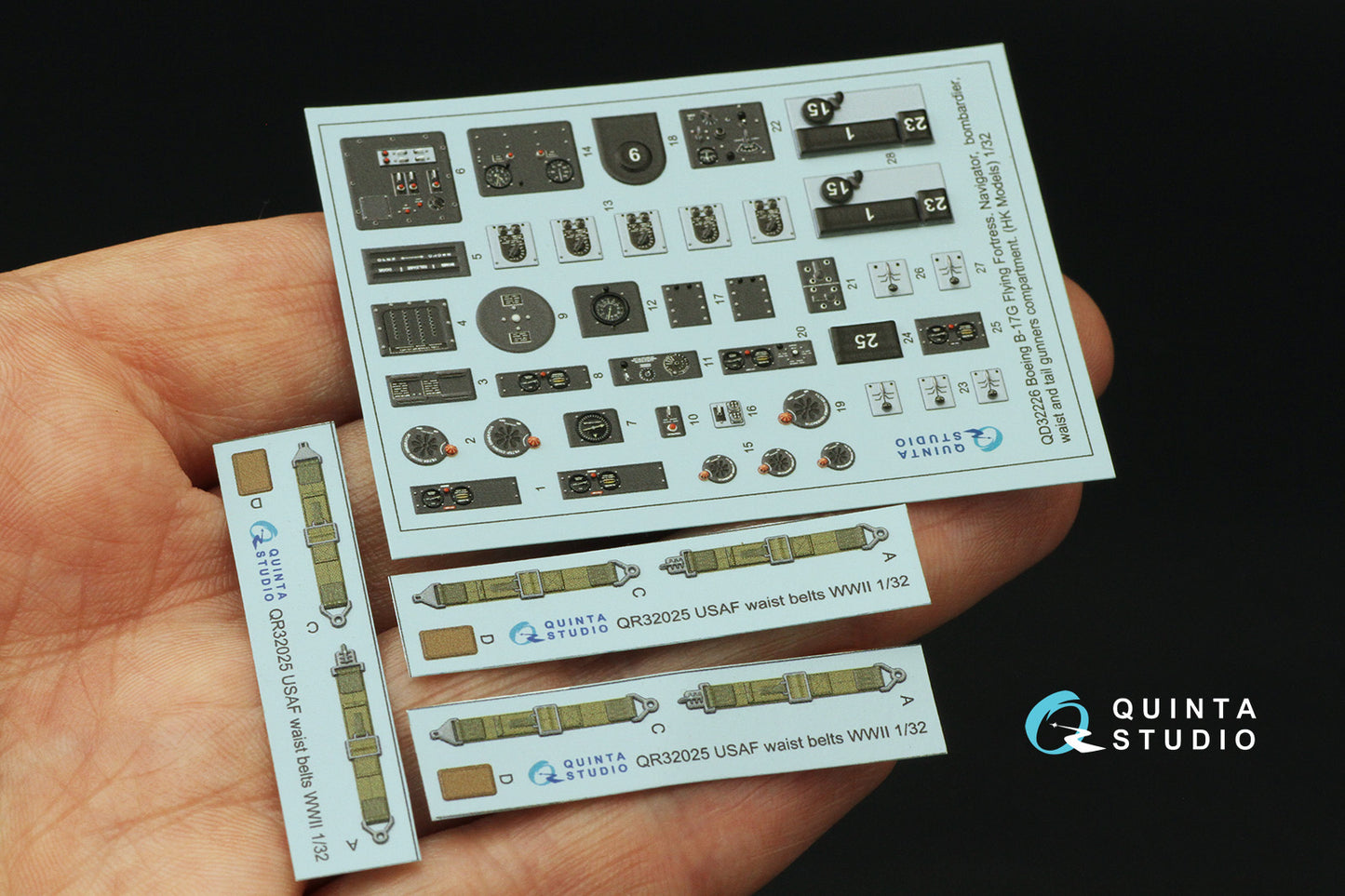 Quinta Studio QD32226 1:32 B-17G Flying Fortress Rear Compartments