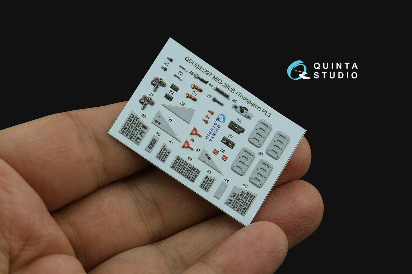 Quinta Studio QD32227 1:32 Mikoyan MiG-29UB 3D-Printed & coloured Interior