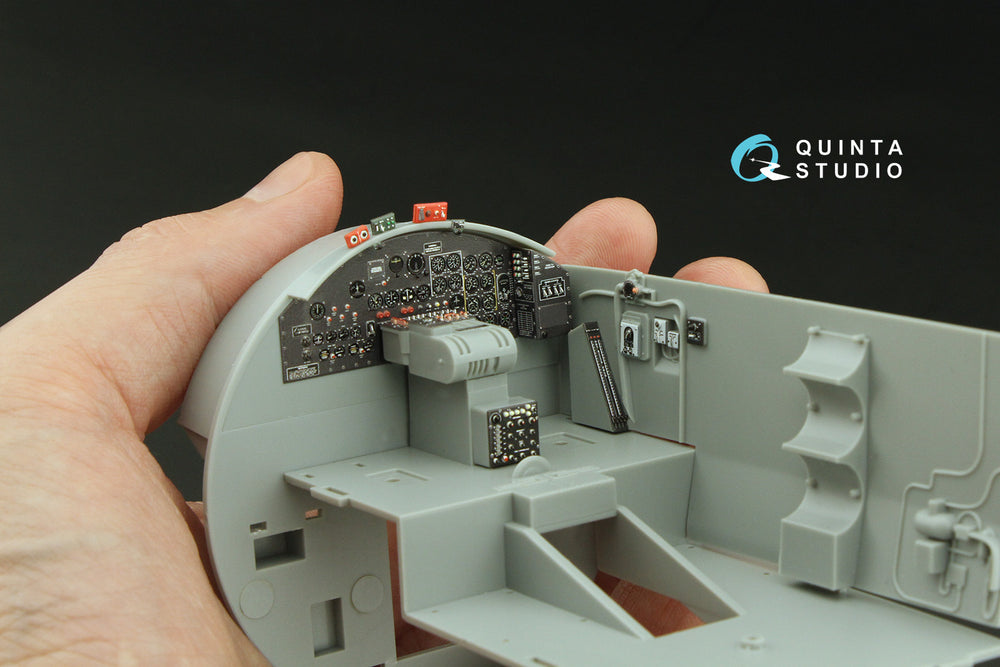 Quinta Studio QD32233 1:32 B-17E/F Pilot Cockpit 3D Interior Decal