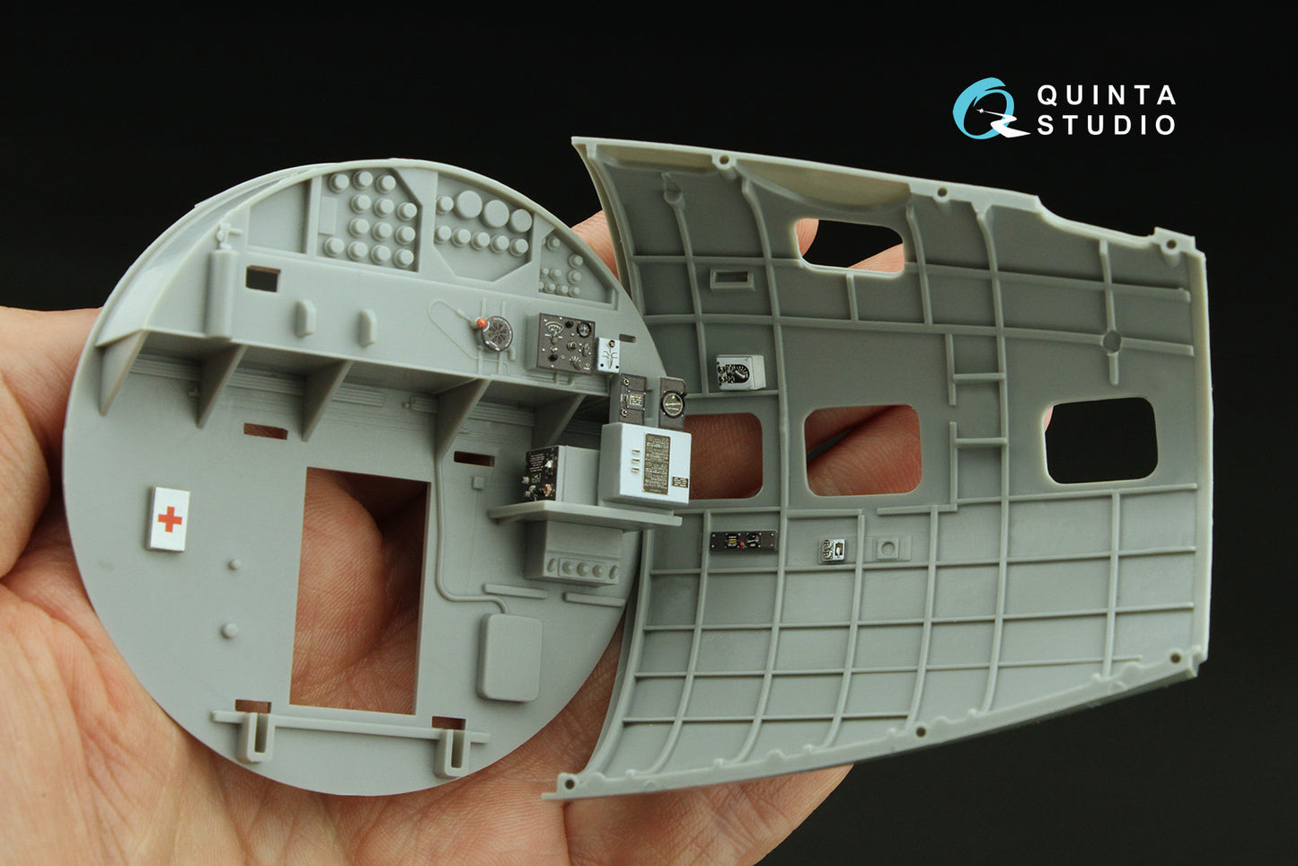 Quinta Studio QD32236 1:32 B-17E/F Fortress Rear Compartments 3D