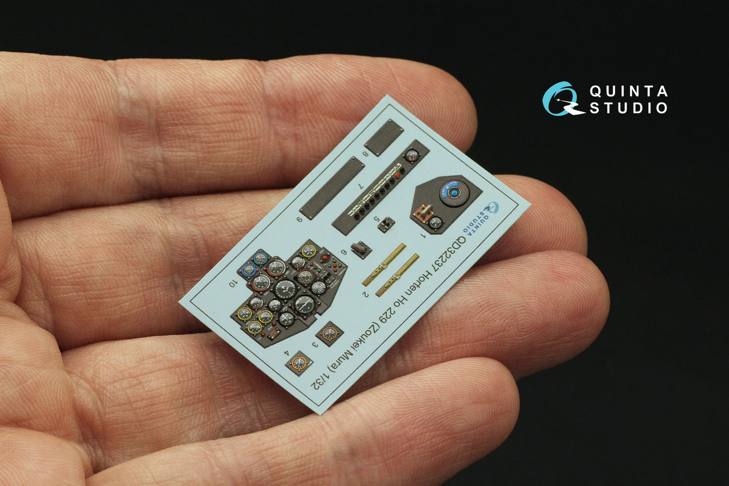 Quinta Studio QD32237 1:32 Horten Ho-229A 3D-Printed Interior Decals