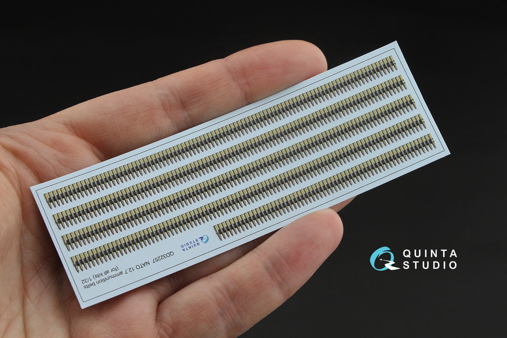 Quinta Studio QD32257 1:32 NATO 12.7 ammunition belts