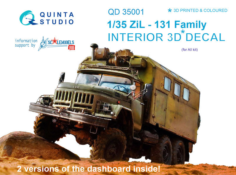 Quinta Studio QD35001 1:35 Soviet Zil-131