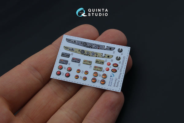 Quinta Studio QD35025 1:35 Krupp Protze 3D-Printed Interior Decals