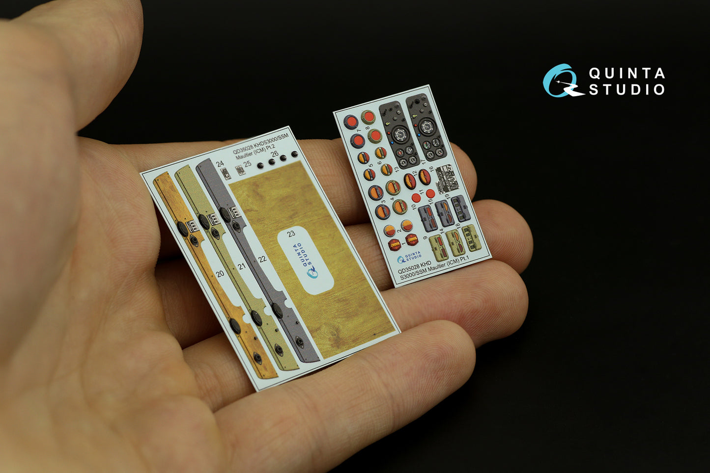 Quinta Studio QD35028 1:35 KHD A3000/S3000 Maultier 3D Interior