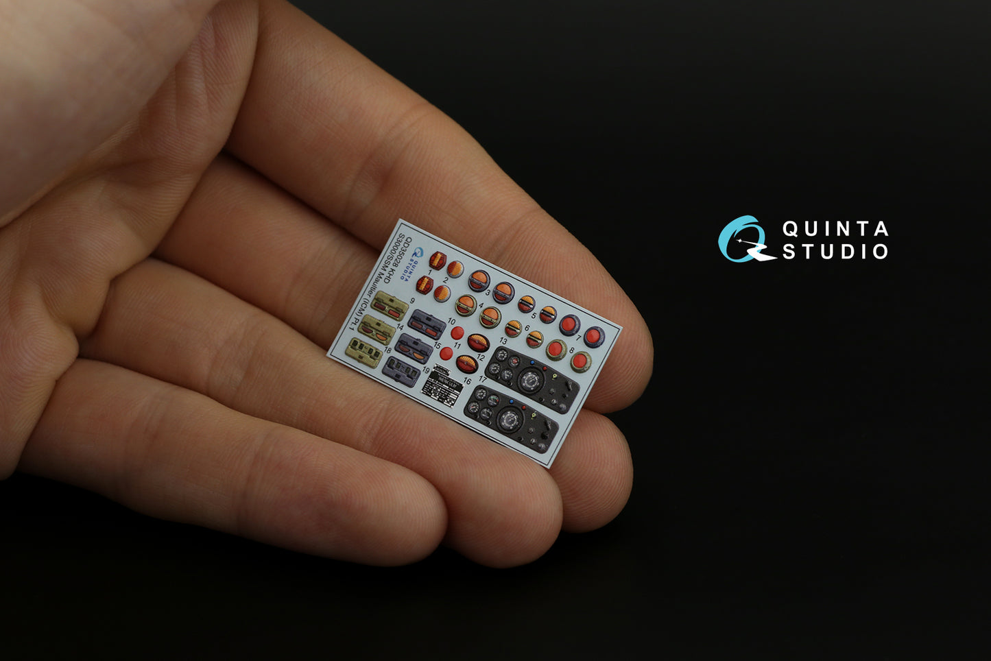 Quinta Studio QD35028 1:35 KHD A3000/S3000 Maultier 3D Interior