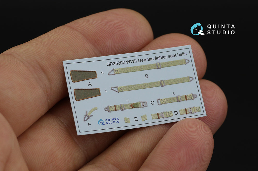 Quinta Studio QD35041 1:35 Bf-109G-6 3D Interior Decal