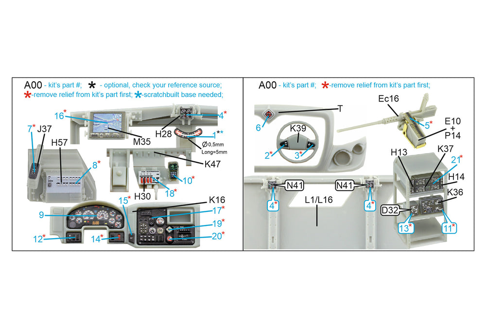 Quinta Studio QD35044 1:35 M1224 MaxxPro MRAP 3D Interior Decal
