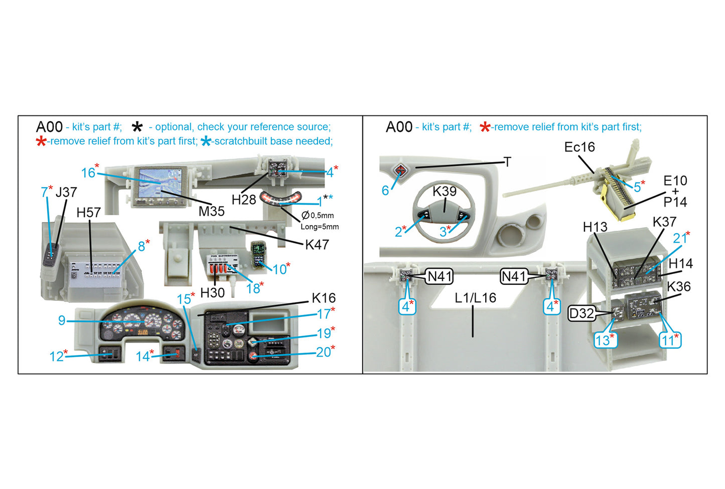 Quinta Studio QD35044 1:35 M1224 MaxxPro MRAP 3D Interior Decal