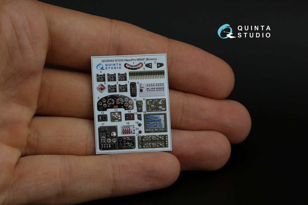 Quinta Studio QD35044 1:35 M1224 MaxxPro MRAP 3D Interior Decal