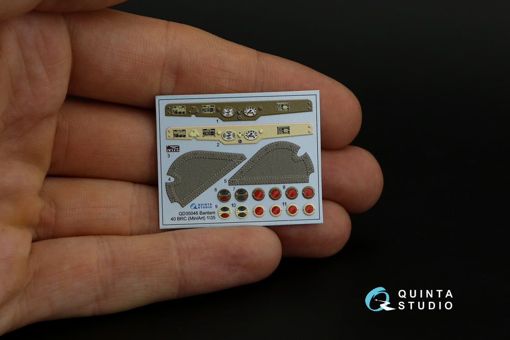 Quinta Studio QD35046 1:35 Bantam 40 BRC 3D-Printed Interior Decals