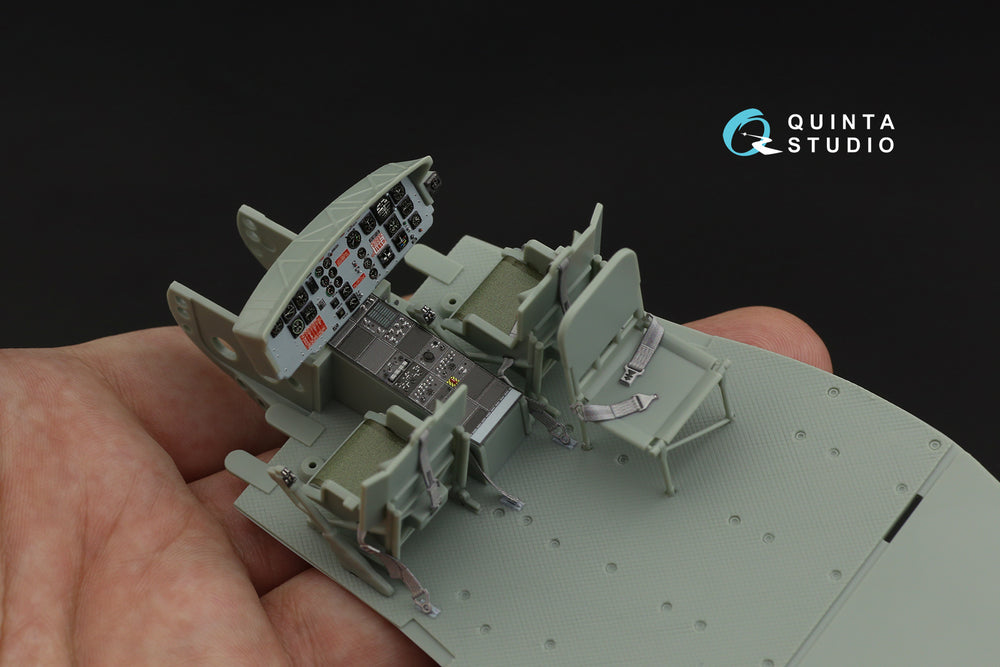 Quinta Studio QD35049 1:35 Bell UH-1C 3D-Printed Interior Decals