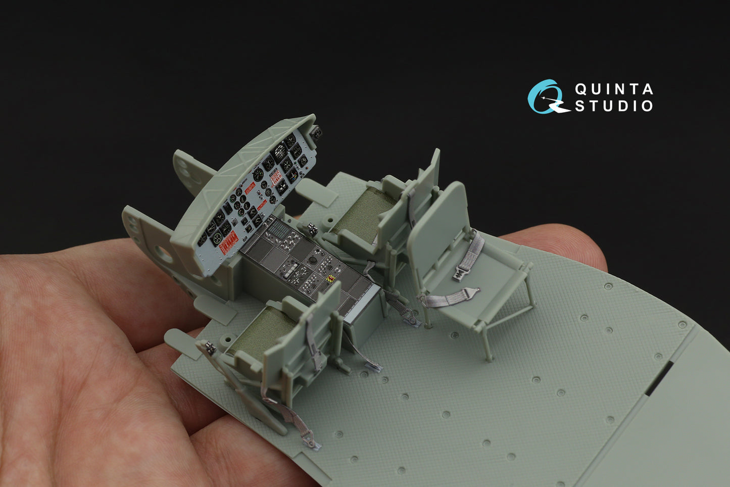 Quinta Studio QD35049 1:35 Bell UH-1C 3D-Printed Interior Decals