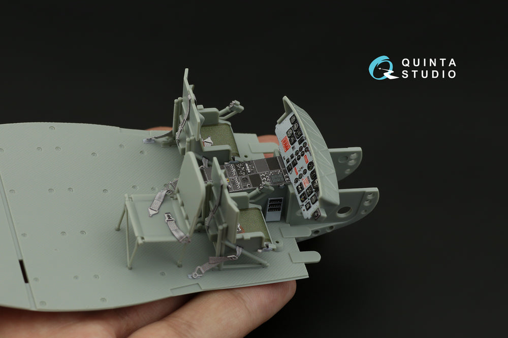 Quinta Studio QD35049 1:35 Bell UH-1C 3D-Printed Interior Decals