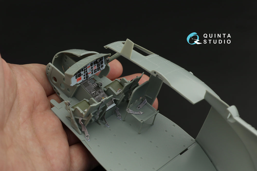 Quinta Studio QD35049 1:35 Bell UH-1C 3D-Printed Interior Decals