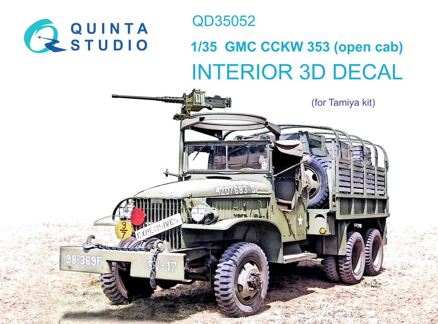 Quinta Studio QD35052 1:35 GMC CCKW 353