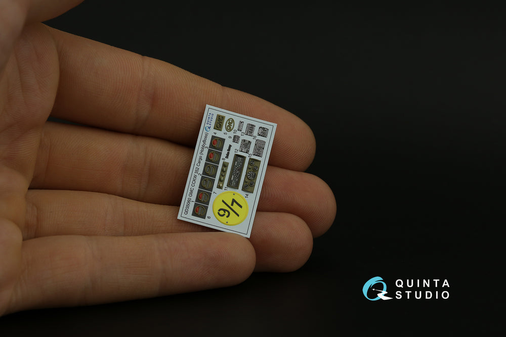 Quinta Studio QD35060 1:35 GMC CCKW 352 Cargo Truck 3D Interior
