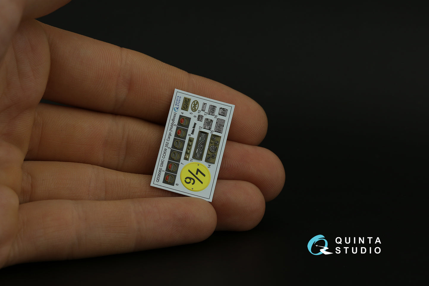 Quinta Studio QD35060 1:35 GMC CCKW 352 Cargo Truck 3D Interior