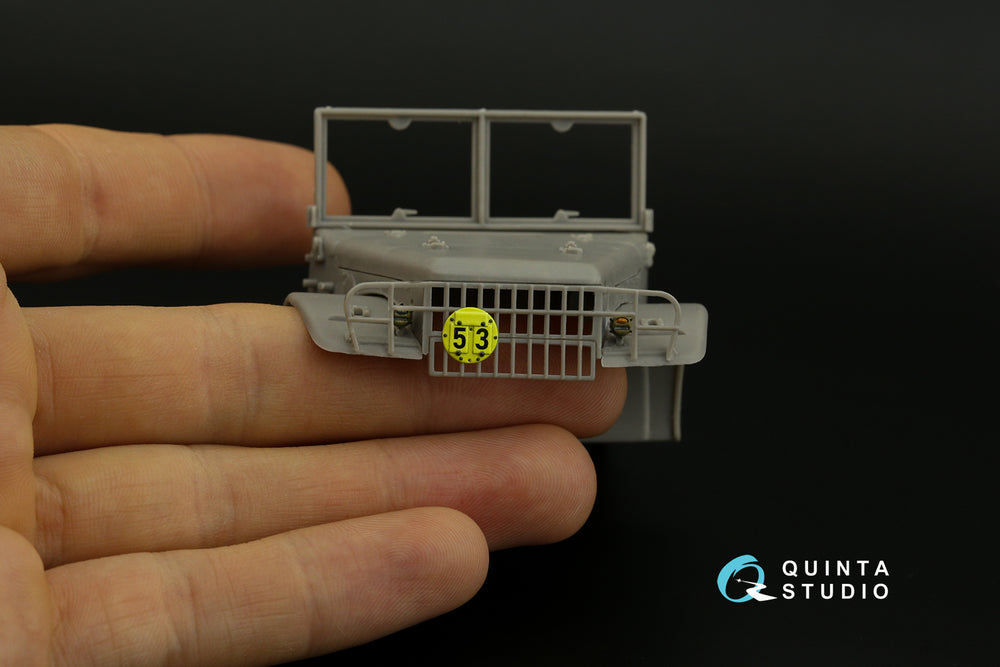 Quinta Studio QD35061 1:35 Dodge M37 3D-Printed coloured Interior on decal paper