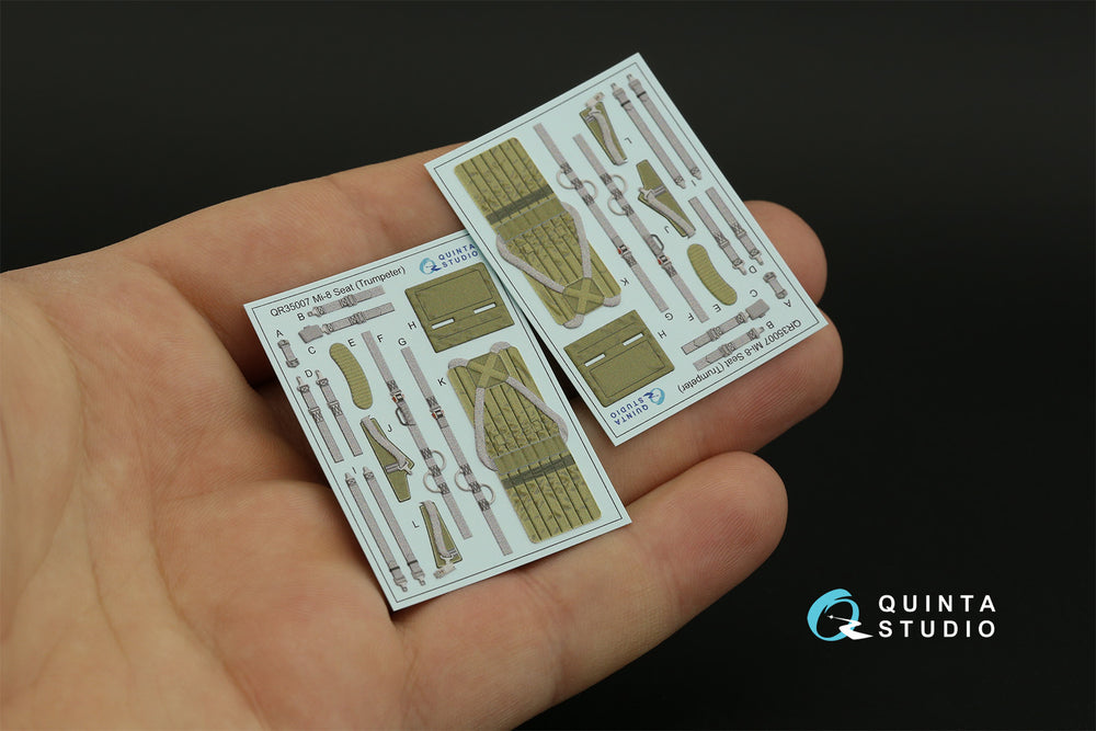 Quinta Studio QD35065 1:35 Mil Mi-8MT 3D-Printed Interior Decals