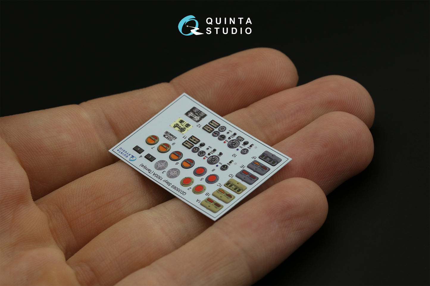 Quinta Studio QD35069 1:35 Steyr 1500A 3D-Printed Interior Decals