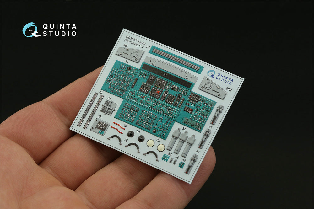 Quinta Studio QD35077 1:35 Kamov Ka-29 3D-Printed Interior Decals