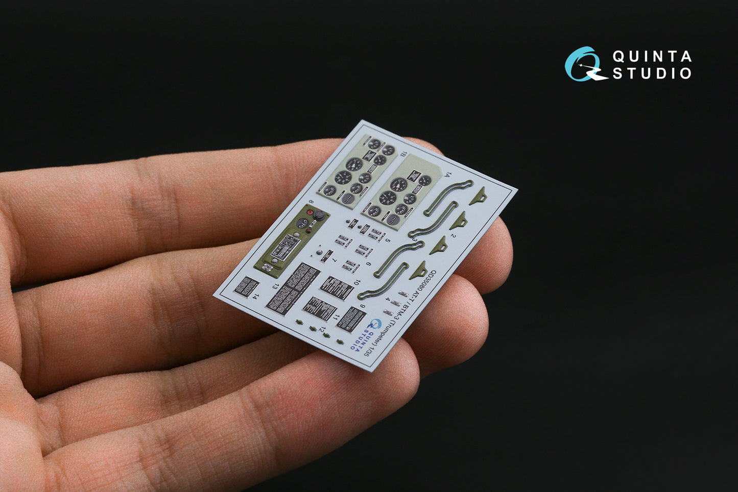 Quinta Studio QD35080 1:35 AT-T/BTM-3 3D-Printed Interior Decals