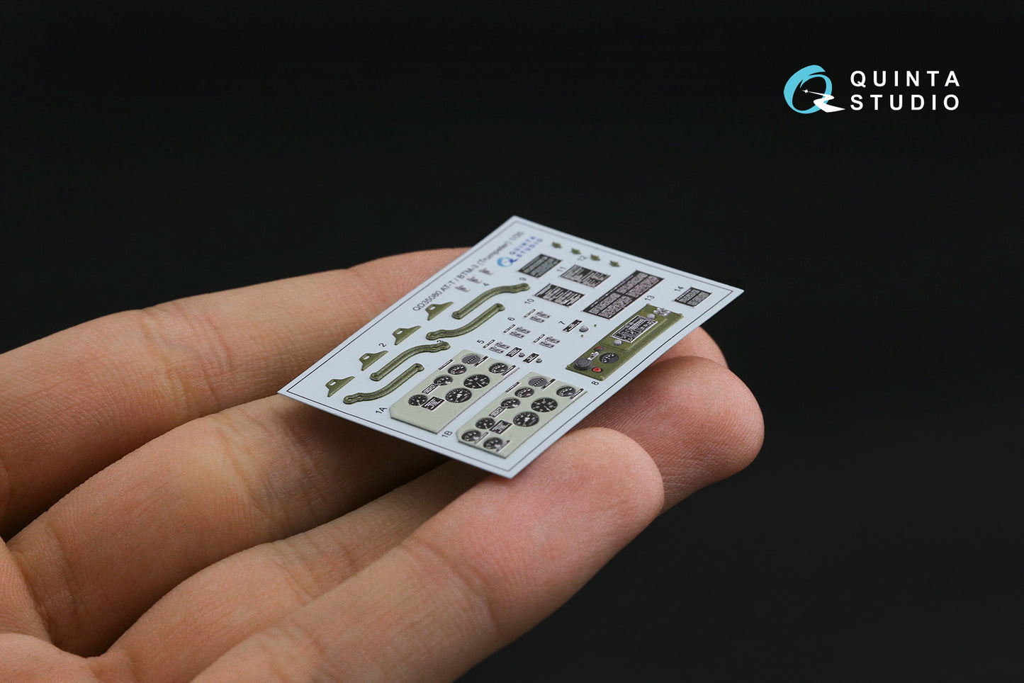 Quinta Studio QD35080 1:35 AT-T/BTM-3 3D-Printed Interior Decals